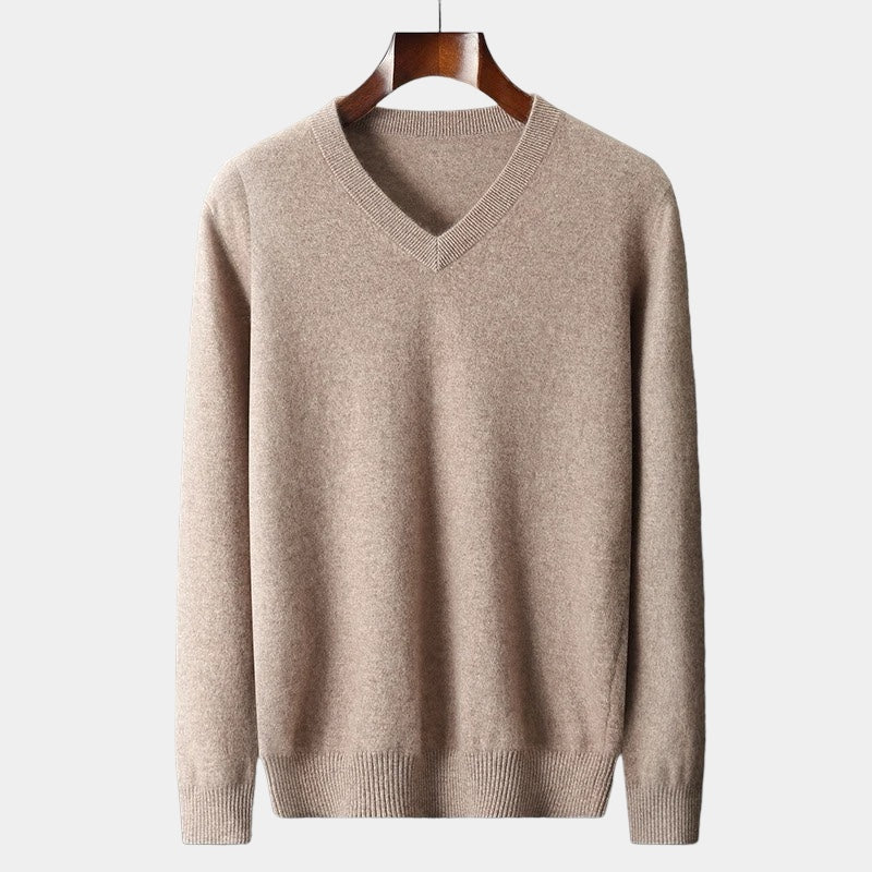 V-neck sweater