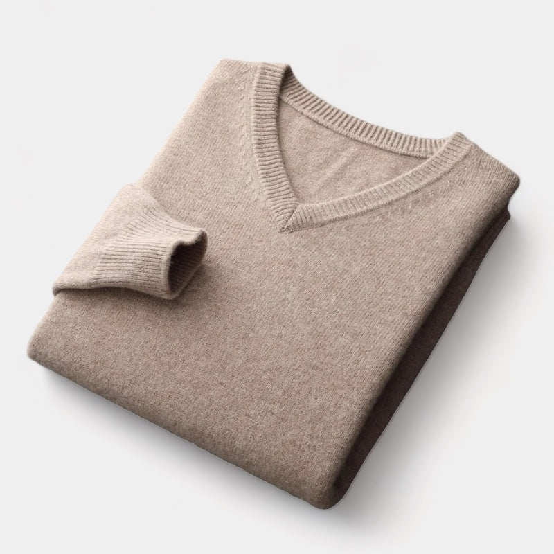 V-neck sweater