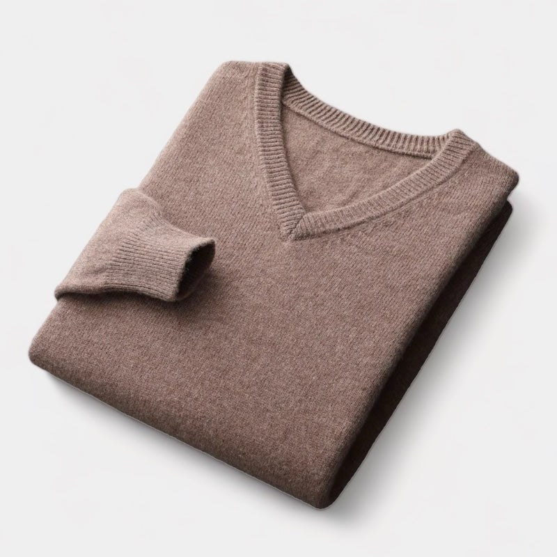 V-neck sweater
