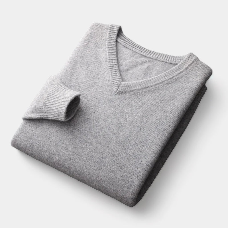 V-neck sweater