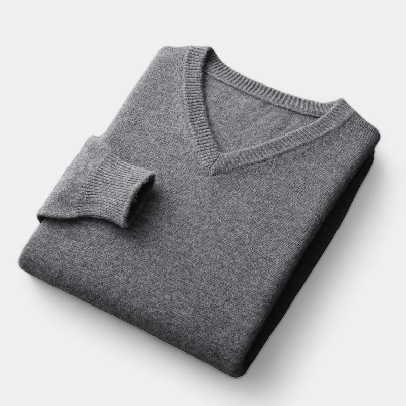 V-neck sweater