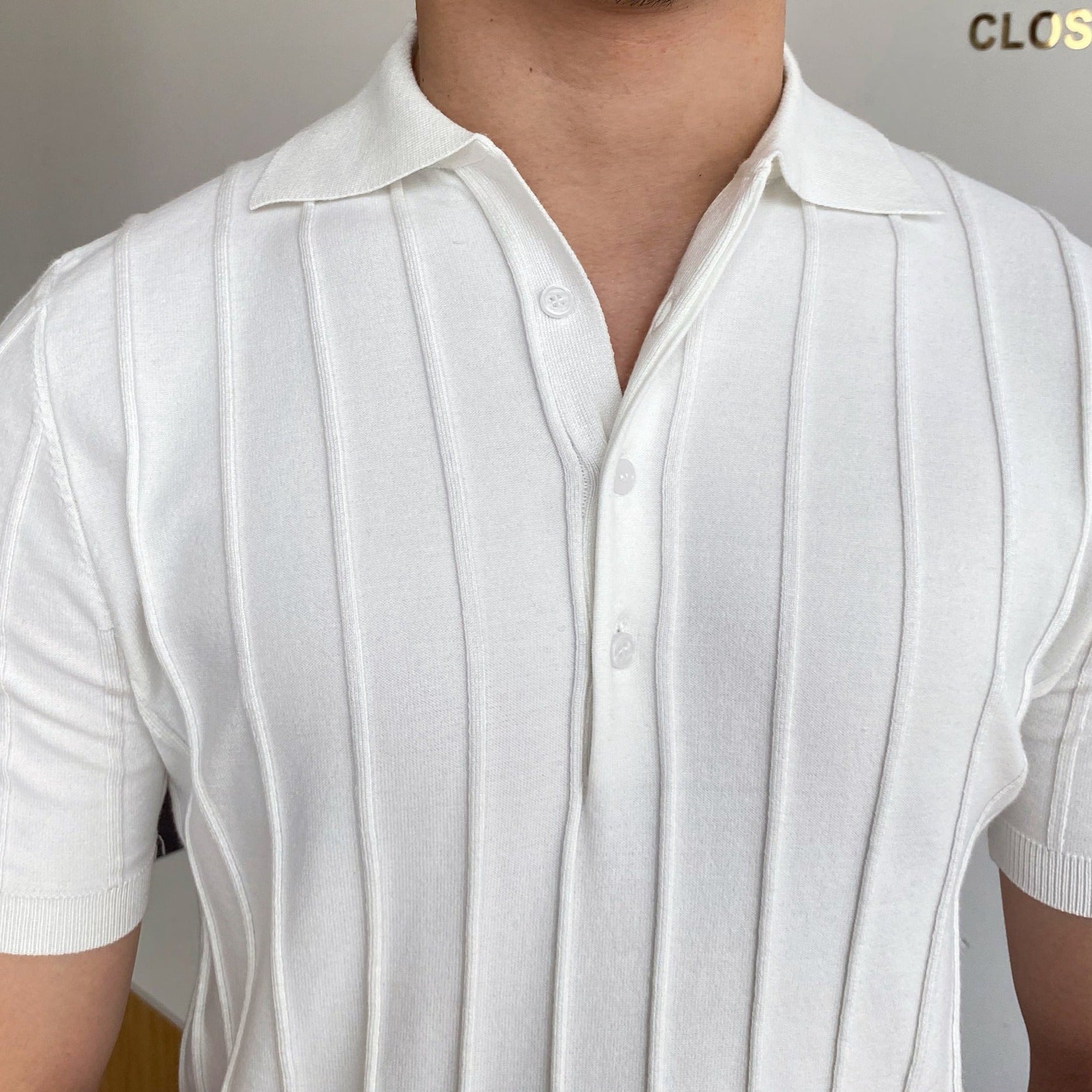 Pruhované polo tričko